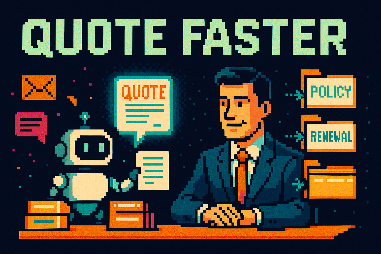 AI Agents for Insurance Agencies: Quote Faster, Follow Up Better, Drop Fewer Policies